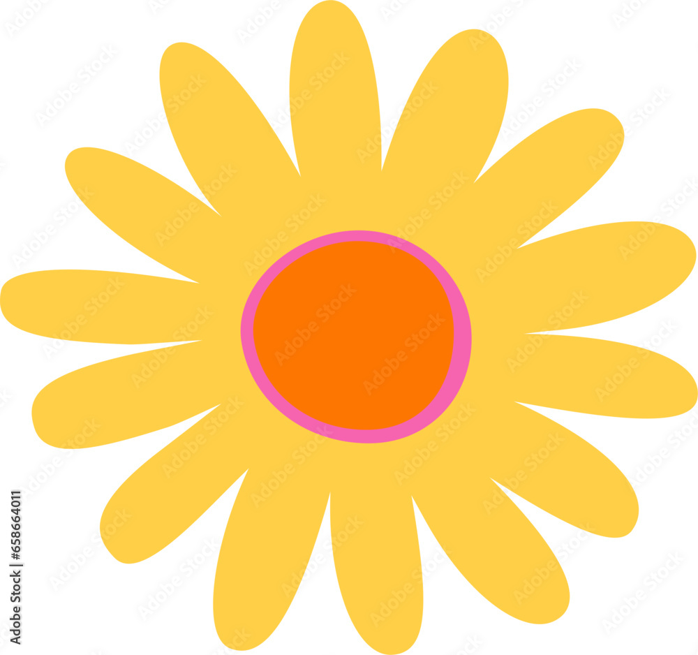 Bright Colorful Flower Bright Colorful Flower