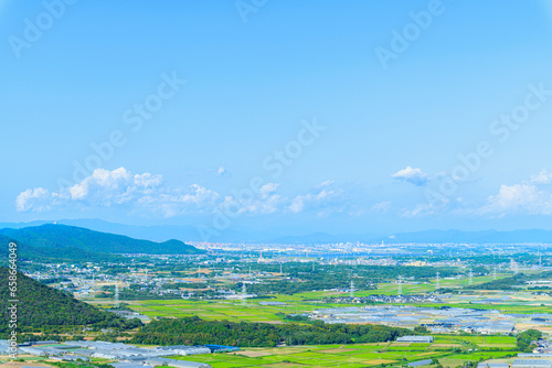 愛知県田原市の町並み風景