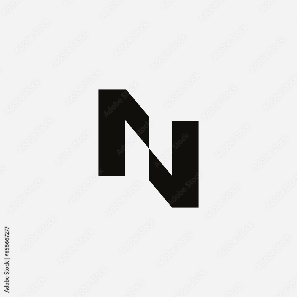 Letter N logo design inspiration vector template Letter N logo design inspiration vector template