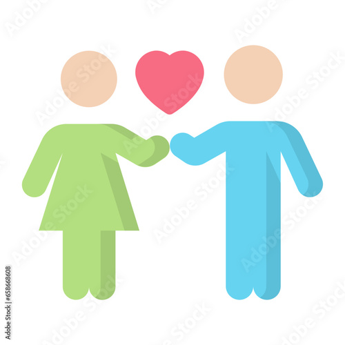 Sibling Flat Icon