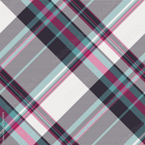 Fabric seamless textile of vector pattern check with a texture tartan plaid background.