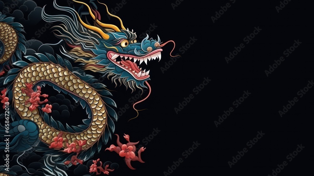 Dragon Design Background
