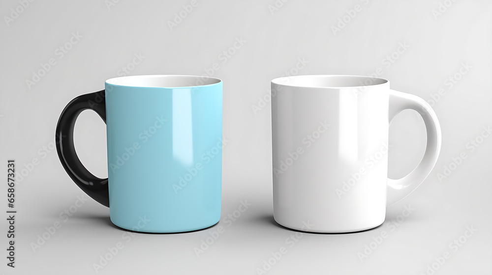 a realistic mockup for a classic ceramic mug. a realistic mockup for a classic ceramic mug.