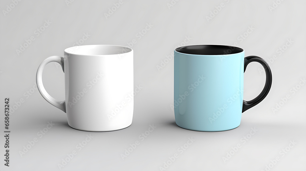a realistic mockup for a classic ceramic mug. a realistic mockup for a classic ceramic mug.