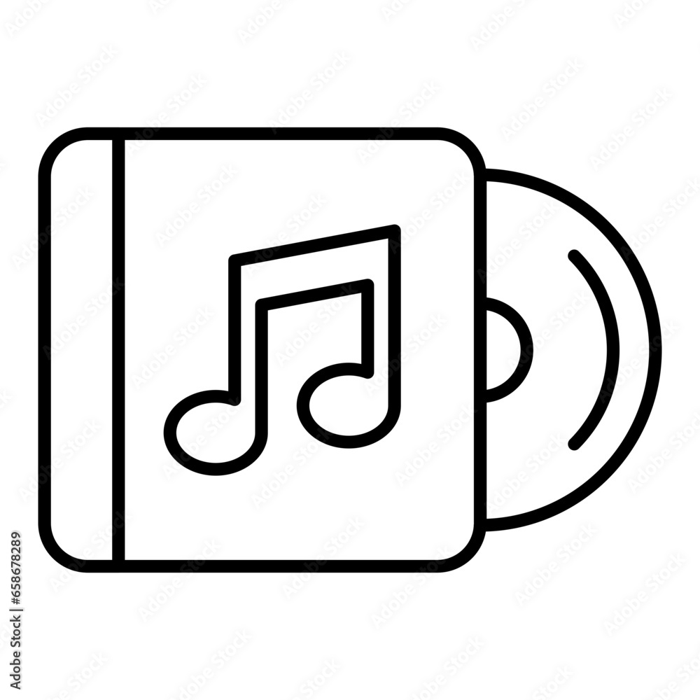 CD Outline Icon CD Outline Icon