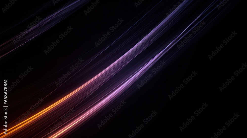 Neon Color Light Rays Design Background
