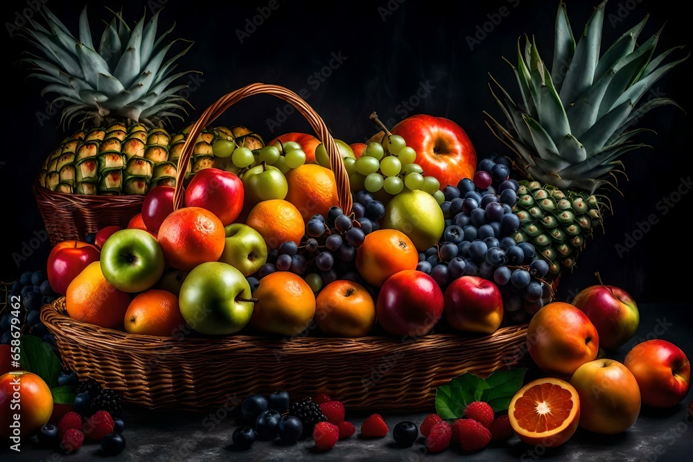 Fruits and Berries , Generated using AI Fruits and Berries , Generated using AI