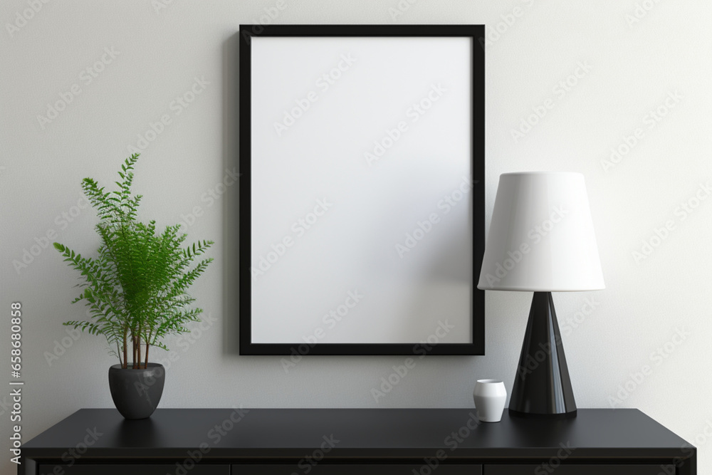 billboard in a room and frame billboard in a room and frame