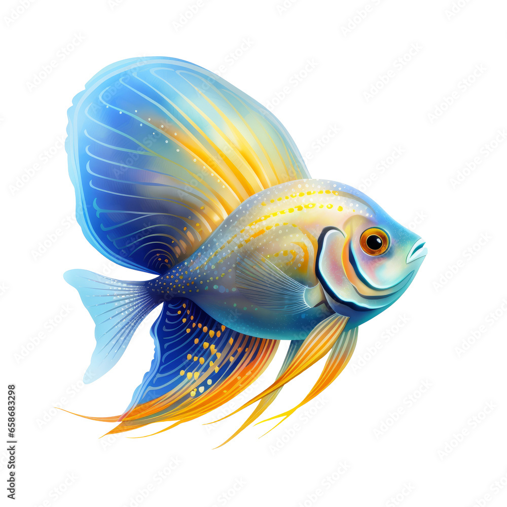 Fototapeta premium Blue Angel Fish