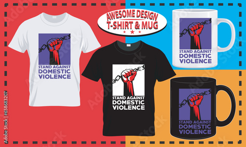 International Day for the Elimination of Violence against Women T-Shirt, Mug, Typography and Custom Design