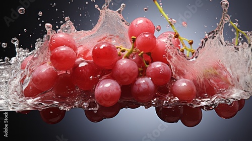 Refreshing with grape