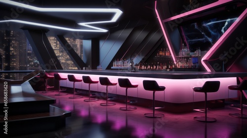 Interior design for restaurants nightclub and bar  © Number One Studio