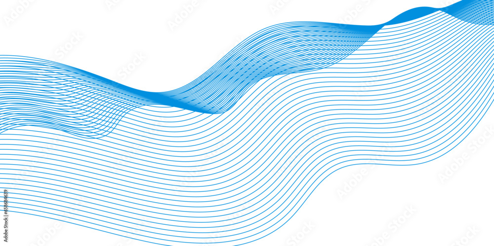 Abstract wavy lines flowing curve gradient color on transparent background. Abstract white background colorful lines. modern wavy stripes on white background isolated. Abstract wavy lines flowing curve gradient color on transparent background. Abstract white background colorful lines. modern wavy stripes on white background isolated.