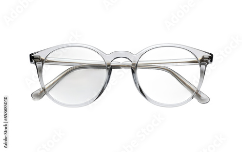 Eyeglasses Essential for Improved Vision and Stylish Appearance Isolated on a Transparent Background PNG.