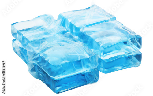 Ice Pack Used to Apply Cold Therapy for Relief Isolated on a Transparent Background PNG.