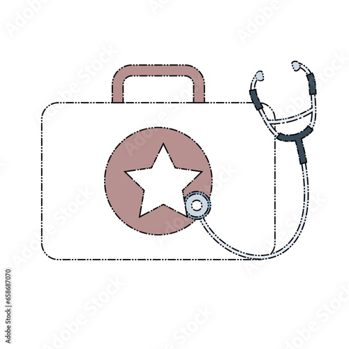 Cartoon medical kit