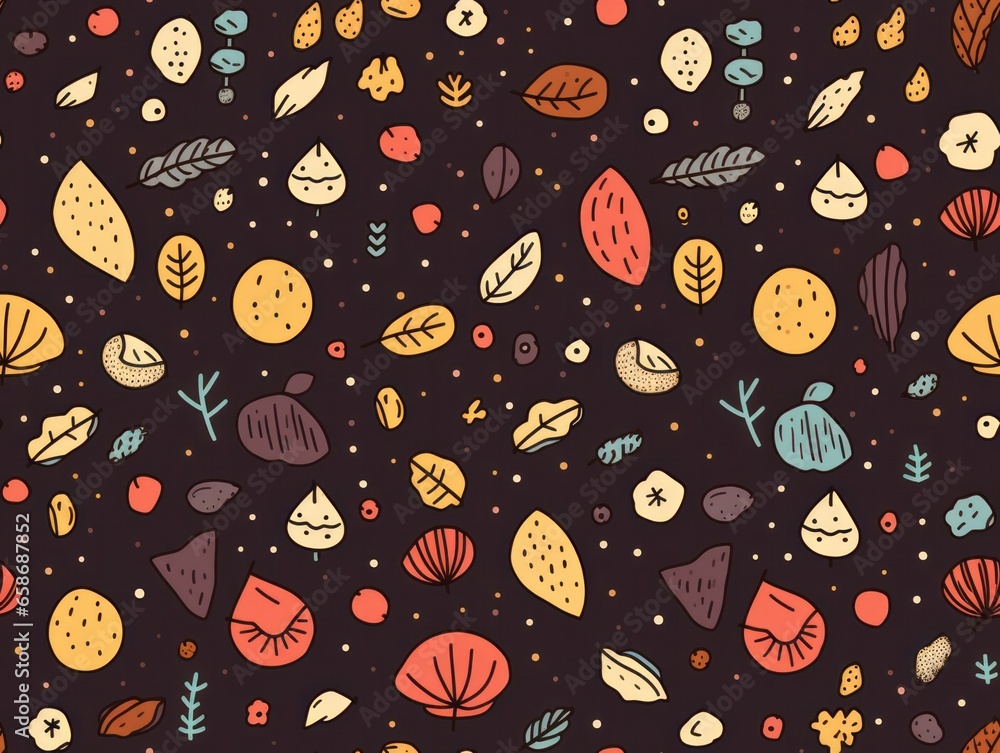 cute doodle seamless pattern cute doodle seamless pattern