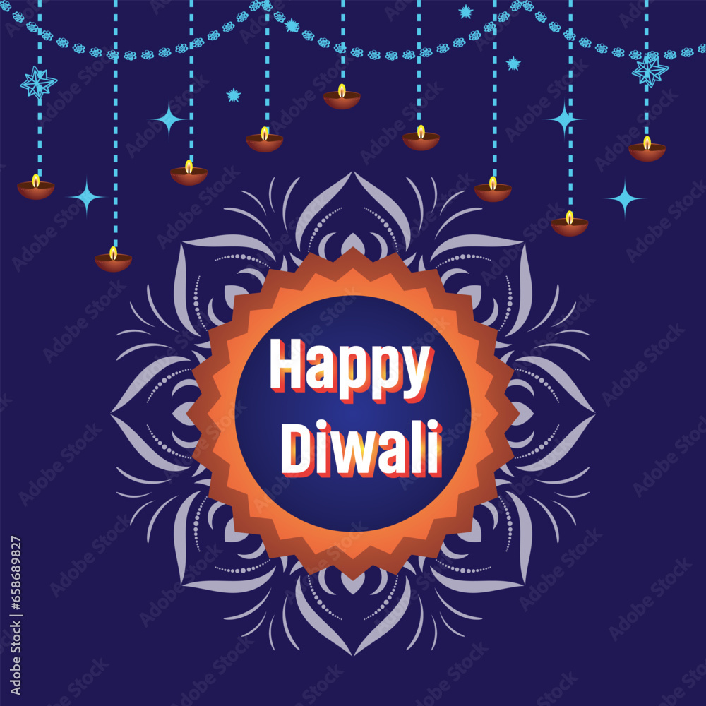 Happy Diwali template, poster design. Happy Diwali celebration background. Diwali celebration greeting card, vector illustration design. Happy Diwali template, poster design. Happy Diwali celebration background. Diwali celebration greeting card, vector illustration design.