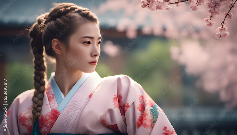 Japanese kemo dress wear by girl ai generates with background
Japanese kemo dress wear by girl ai generates with background