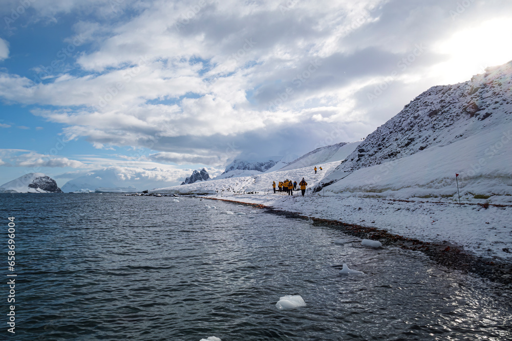 Fototapeta premium Danco Island, Errara Channel Antarctica