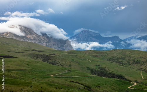 Mountain landscape of North Ossetia  © Alexandr K