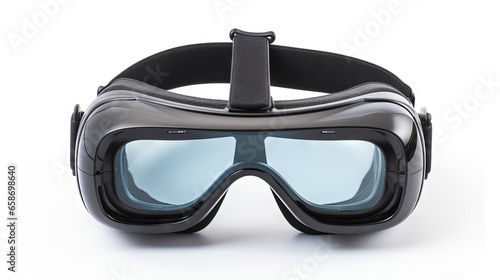 3D render of VR goggles on white background