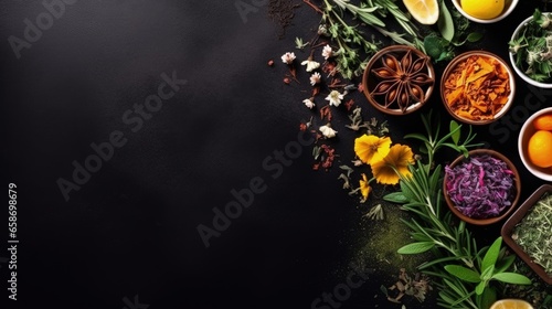 Different types of herbal t...