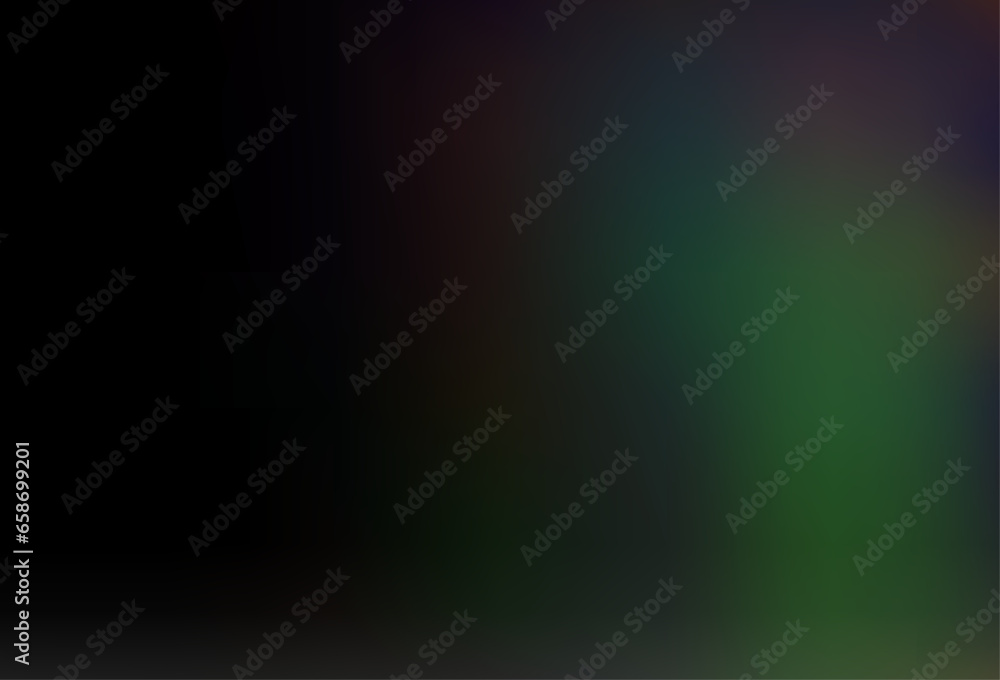 Obraz premium Dark Multicolor, Rainbow vector glossy abstract template.