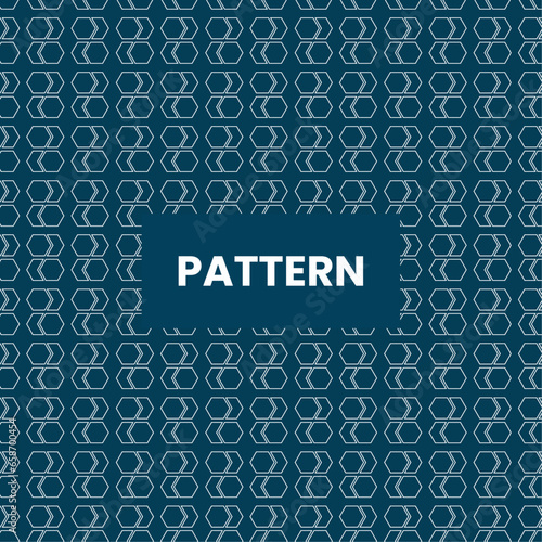 Seamless pattern of custom shapes for background banner 