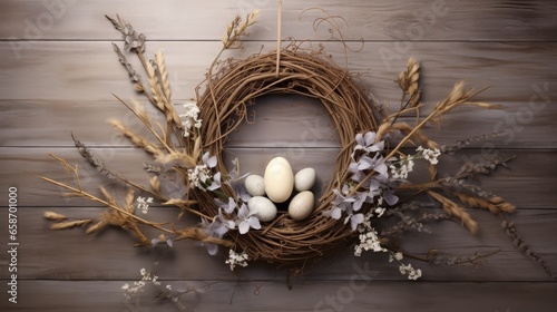 Festive Easter arrangement ...