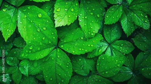 Ecological themed backdrop ...