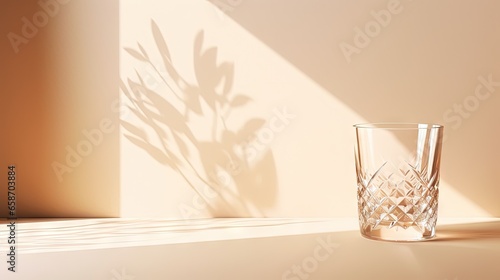 Bohemian crystal glass shin...