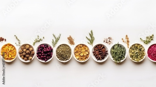 Different types of herbal t...