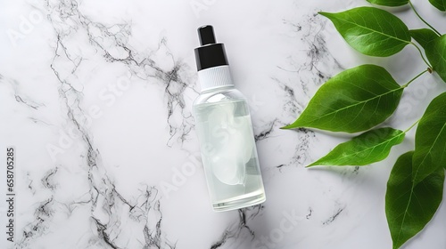 Cosmetic serum and glasswar...
