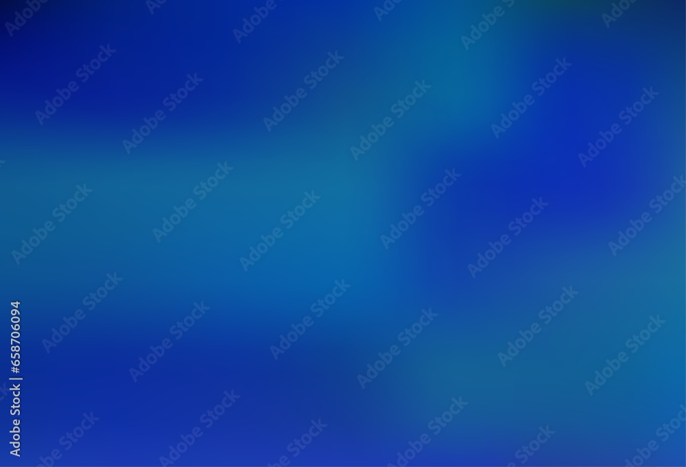 Obraz premium Dark BLUE vector blurred and colored template.