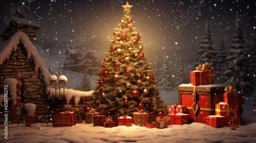 Christmas backdrop