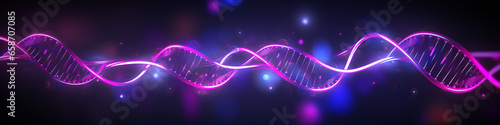 abstract light background dna helix 