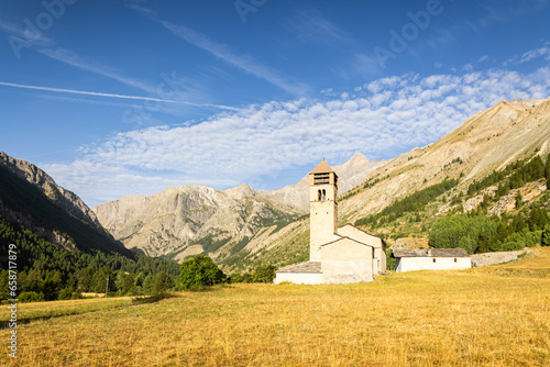 The valley and the church photo