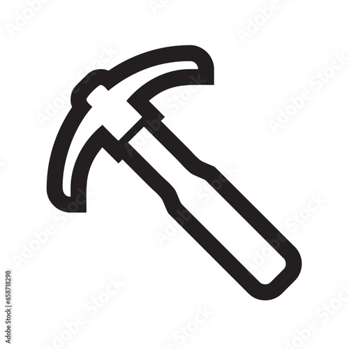 hoe icon or logo isolated sign symbol vector illustration - high quality black style vector icons