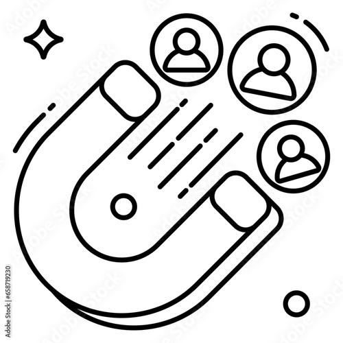 Perfect design icon of attract customers