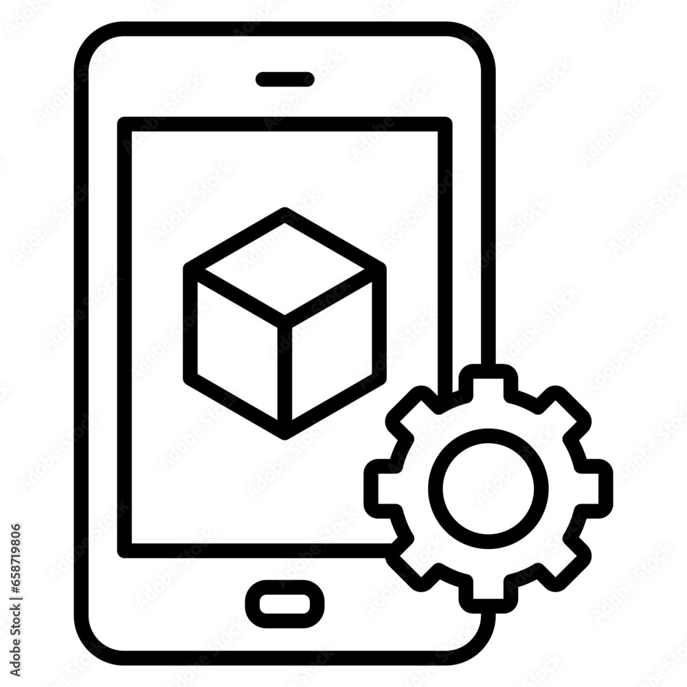 Mobile App Icon Mobile App Icon