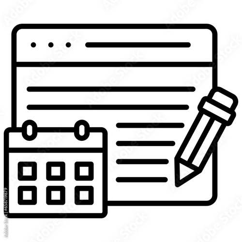 Posting Schedule Icon