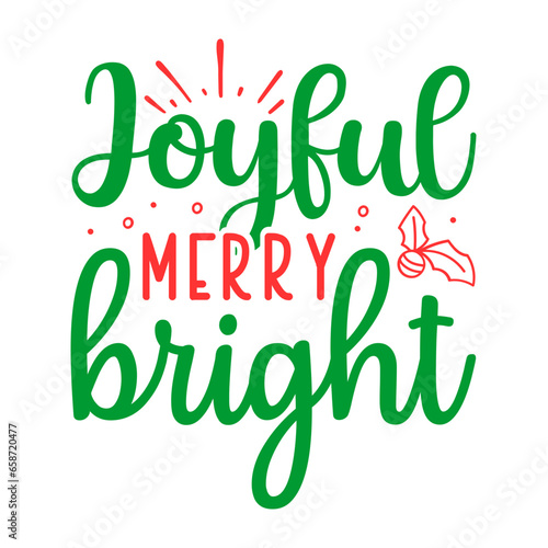 joyful merry bright