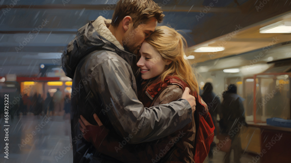 Christmas Reunions Heartwarming moment of loved ones, couple, woman, love, people, two, city, fashion, street, romance, happiness, smiling, beauty, men, together, person, urban, dating, lifestyle Christmas Reunions Heartwarming moment of loved ones, couple, woman, love, people, two, city, fashion, street, romance, happiness, smiling, beauty, men, together, person, urban, dating, lifestyle