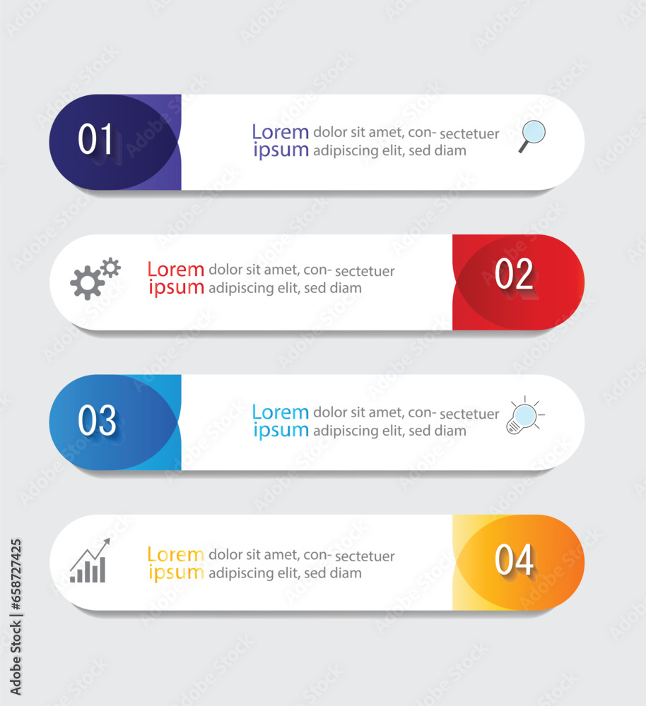 Infographic Vector abstract design web banner template.Modern banner. Infographic Vector abstract design web banner template.Modern banner.