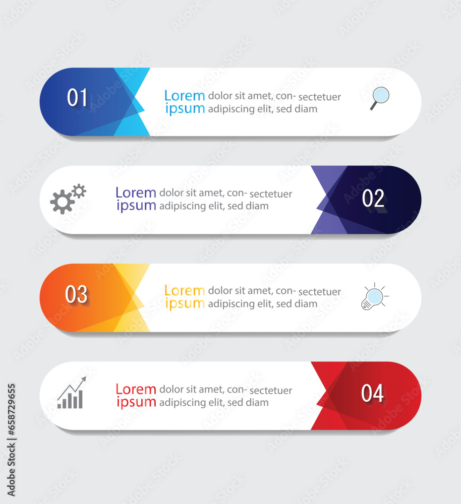 Infographic Vector abstract design web banner template.Modern banner. Infographic Vector abstract design web banner template.Modern banner.