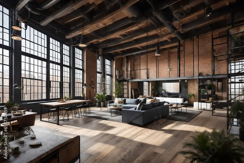 cultural and historical significance of loft apartments in industrial design. How have they evolved to meet contemporary living needs.