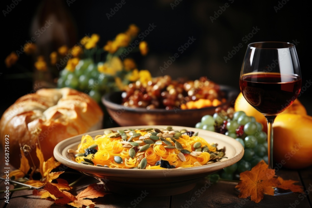 Lifestyle photo in the spirit of Thanksgiving stock pho Lifestyle photo in the spirit of Thanksgiving stock pho