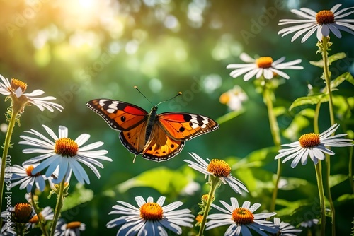 butterfly on a flower © Vani