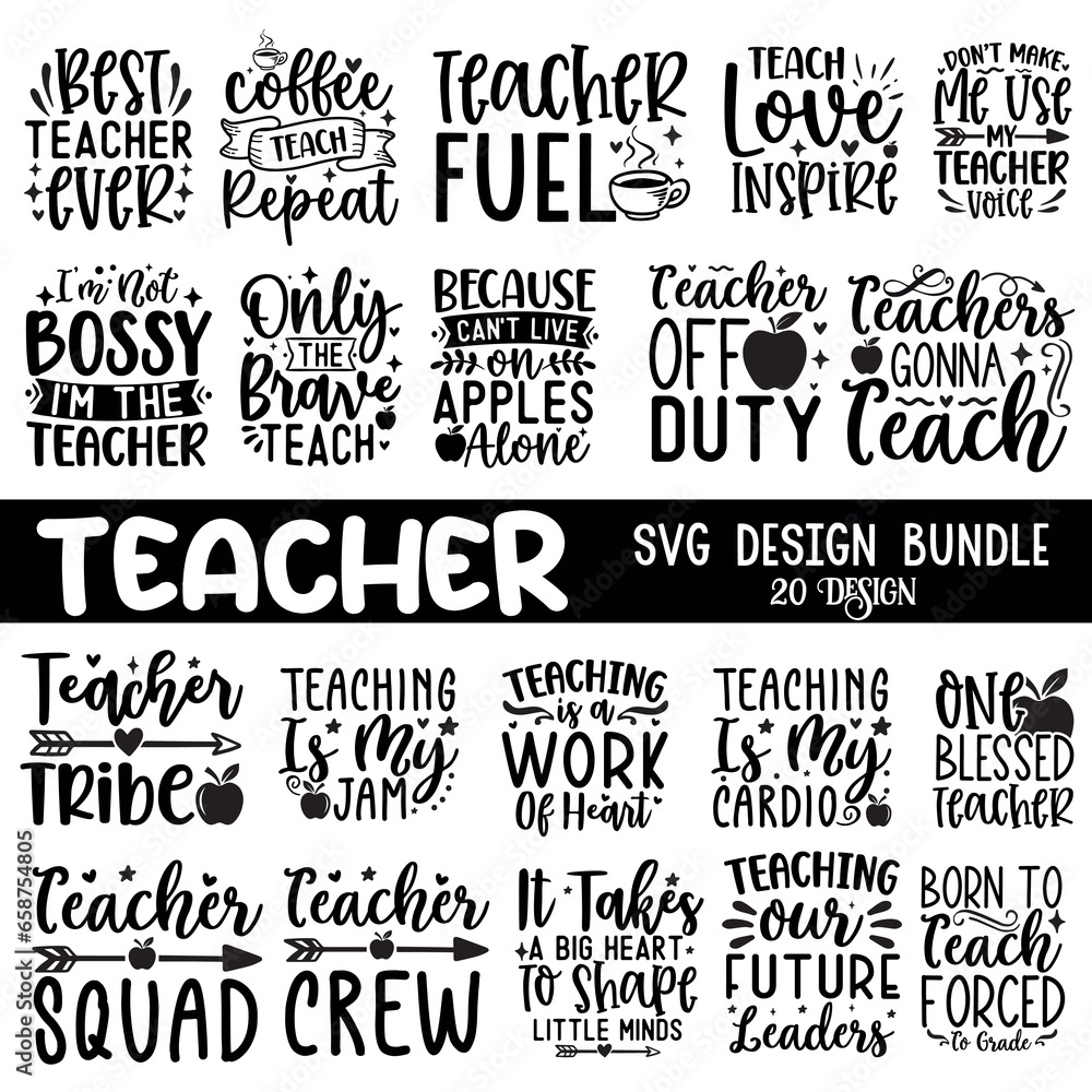 Back To School Svg Bundle,Teacher Bundle,Teacher Quote Shirt, teachers day,First Day Of School, First Day School,
